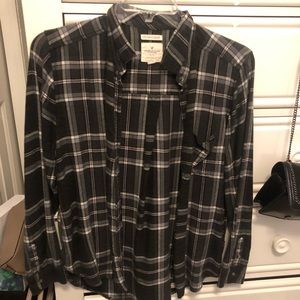 american eagle outfitters boyfriend flannel
